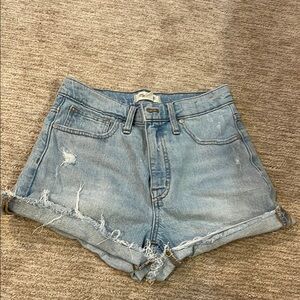 Madewell High-Rise Denim Shorts